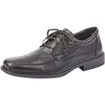 Chaussures casual Rieker B0812 noires étanches à lacets avec un talon entre 3 et 5cm look casual pour homme 