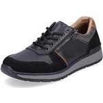 Chaussures oxford Rieker noires imperméables à lacets Pointure 40 look casual pour homme en promo 