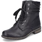 Desert boots Rieker noires avec semelles amovibles à fermetures éclair Pointure 39 look casual pour femme en promo 