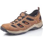 Chaussures de sport Rieker 08065 marron avec semelles amovibles à lacets Pointure 44 look fashion pour homme 