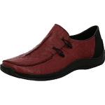 Chaussures casual Rieker rouges Pointure 39 look casual pour femme en promo 