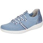 Chaussures de sport Rieker bleues Pointure 36 avec un talon jusqu'à 3cm look fashion pour femme en promo 
