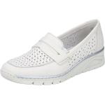 Chaussures casual Rieker blanches Pointure 41 avec un talon jusqu'à 3cm look casual pour femme 