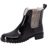 Boots Chelsea Rieker P8280 noires en caoutchouc Pointure 37 look fashion pour femme 