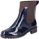 Boots Chelsea Rieker bleues Pointure 40 look fashion pour femme 