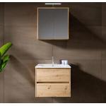 Riho Porto Vasque Square avec meuble sous-vasque et armoire de toilette, F014003DP6+W018005005+F014027DP6+204927,