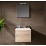 Riho Porto Vasque Wave avec meuble sous-vasque et miroir, F014003DP6+W018004005+F014014ALU+204927,