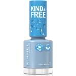 Rimmel Kind & Free vernis à ongles teinte 152 Tidal Wave Blue 8 ml