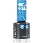Rimmel Kind & Free vernis à ongles teinte 158 All Greyed Out 8 ml