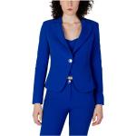 Blazers d'automne Rinascimento bleus Taille XL pour femme 