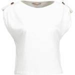T-shirts col rond Rinascimento blancs à col rond Taille L look fashion pour femme 