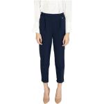 Pantalons cigarette Rinascimento bleus en polyester Taille XS pour femme 