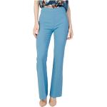 Pantalons large d'automne Rinascimento bleus en lycra Taille XL pour femme 