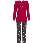 Pyjamas Ringella rouges en coton à motif moutons Taille L look fashion pour femme 