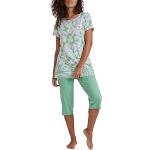 Pantalon de pyjama femme Uni vert satin de coton - Maître Renard