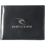 Portefeuilles Rip Curl noirs en cuir zippés avec blocage RFID look fashion pour homme 