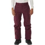 Pantalons de ski Rip Curl rouges en polyester imperméables Taille L pour homme 