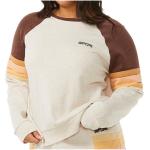 Pullovers Rip Curl blancs à col rond Taille S look sportif pour femme 