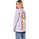 Sweats à col rond Ripndip violet lavande en coton Taille XS look hippie pour femme en promo 