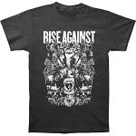 Rise Against Men's Protest T-Shirt Black Unisex Tee XL