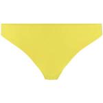 Strings brésiliens jaunes en coton Taille L pour femme en promo 