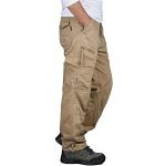 Pantalons de randonnée camouflage en coton imperméables respirants Taille M look fashion pour homme 