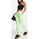 Pantalons taille haute River Island vert lime Taille XS pour femme en promo 