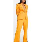 Pantalons taille haute River Island Petite orange Taille XXS coupe regular pour femme en promo 