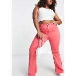 Jeans slim River Island Plus orange Taille XXL pour femme en promo 