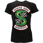 Riverdale Fashion UK - South River Serpents T-Shirt Original Officiel (M Medium)