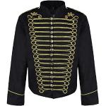 Manteaux gothiques Ro Rox noirs Taille XL steampunk pour homme en promo 