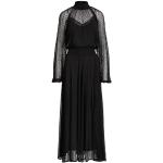 Robes à pois de créateur Ralph Lauren Polo Ralph Lauren noires à pois en tulle Taille S pour femme 