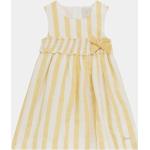 Robes à rayures Guess jaunes à rayures à motif bateaux pour fille de la boutique en ligne Guess.eu avec livraison gratuite 
