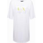Robes de créateur Armani Exchange blanches à logo Taille L pour femme en promo 