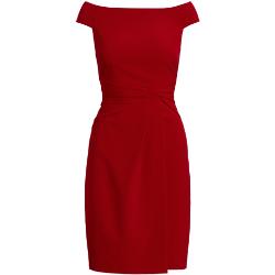 Robes de cocktail de créateur Ralph Lauren rouges Taille M classiques pour femme en promo 