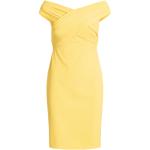 Robes de cocktail de créateur Ralph Lauren jaunes Taille S pour femme 