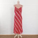 Robes d'été rouges sans manches Taille L look vintage pour femme 