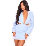 Robes tailleur & Robes blazer bleus clairs Taille XS pour femme 