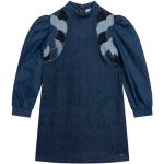 Robes droites Chloé bleues de créateur pour fille en solde de la boutique en ligne Galerieslafayette.com 