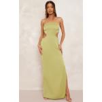 Robes longues bustier vert olive Taille XS pour femme 
