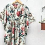 Peignoirs Kimono de soirée en coton Tailles uniques pour femme 