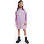 Robes à manches courtes Calvin Klein violettes de créateur Taille 14 ans pour fille en solde de la boutique en ligne Calvinklein.fr 