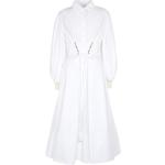 Vêtements Alexander McQueen blancs midi look médiéval pour femme 