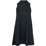 Robes courtes Urban Classics noires en polyester courtes à col rond Taille XS look streetwear pour femme 