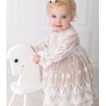 Robes de demoiselle d'honneur beiges en coton Taille 2 ans pour fille de la boutique en ligne Etsy.com 