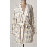 Robes de chambre longues Dodo beiges made in France à manches longues Taille XS pour femme en solde 