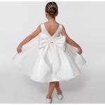 Robes de demoiselle d'honneur blanc d'ivoire en coton à motif fleurs pour fille de la boutique en ligne Etsy.com 