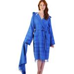 Robes d'été bleu nuit à capuche Taille M pour femme 