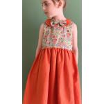 Robes de soirée orange bio pour fille de la boutique en ligne Etsy.com 