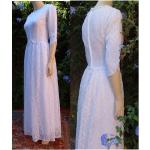 Robes en dentelle vintage de mariée en dentelle made in France Taille XS look vintage pour femme 